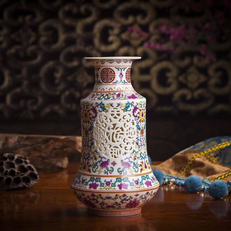 Home Decor Vases Handicraft Ceramic Vase