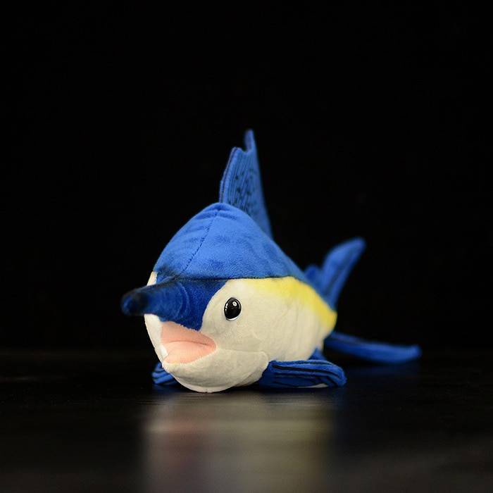 40cm Soft Simulation Sailfish Stuffed Toys Lifelike Sea Animals Plush Toy Huggable Fish Plush Dolls For Children Gifts