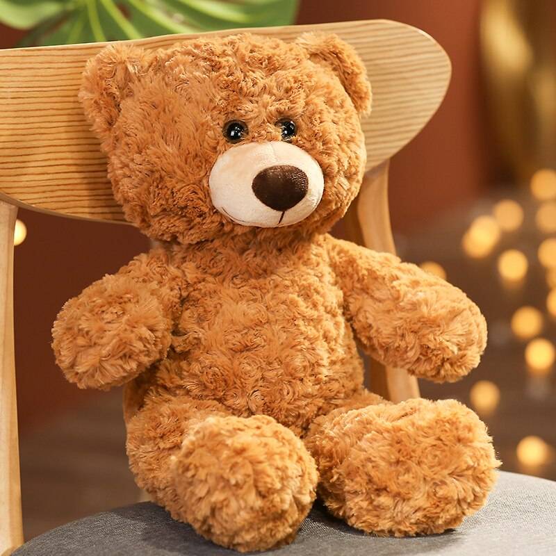Cuddly Bear Plushie Giant Stuffed Animals Scaf Stitchie Teddy Bear Soft Samll Toys Baby Companion Doll Birthday Gifts For Girls