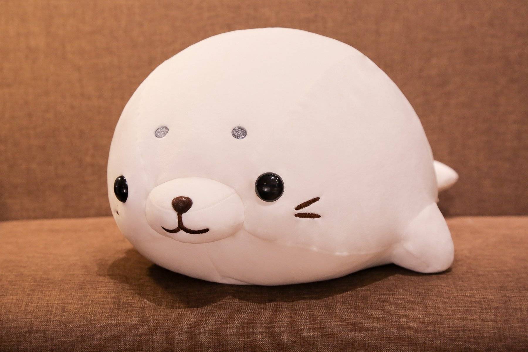 Cute Stuffed Sea Lion Plush Toy Soft Pillow Cartoon Animal Seal Toy Doll For Kids