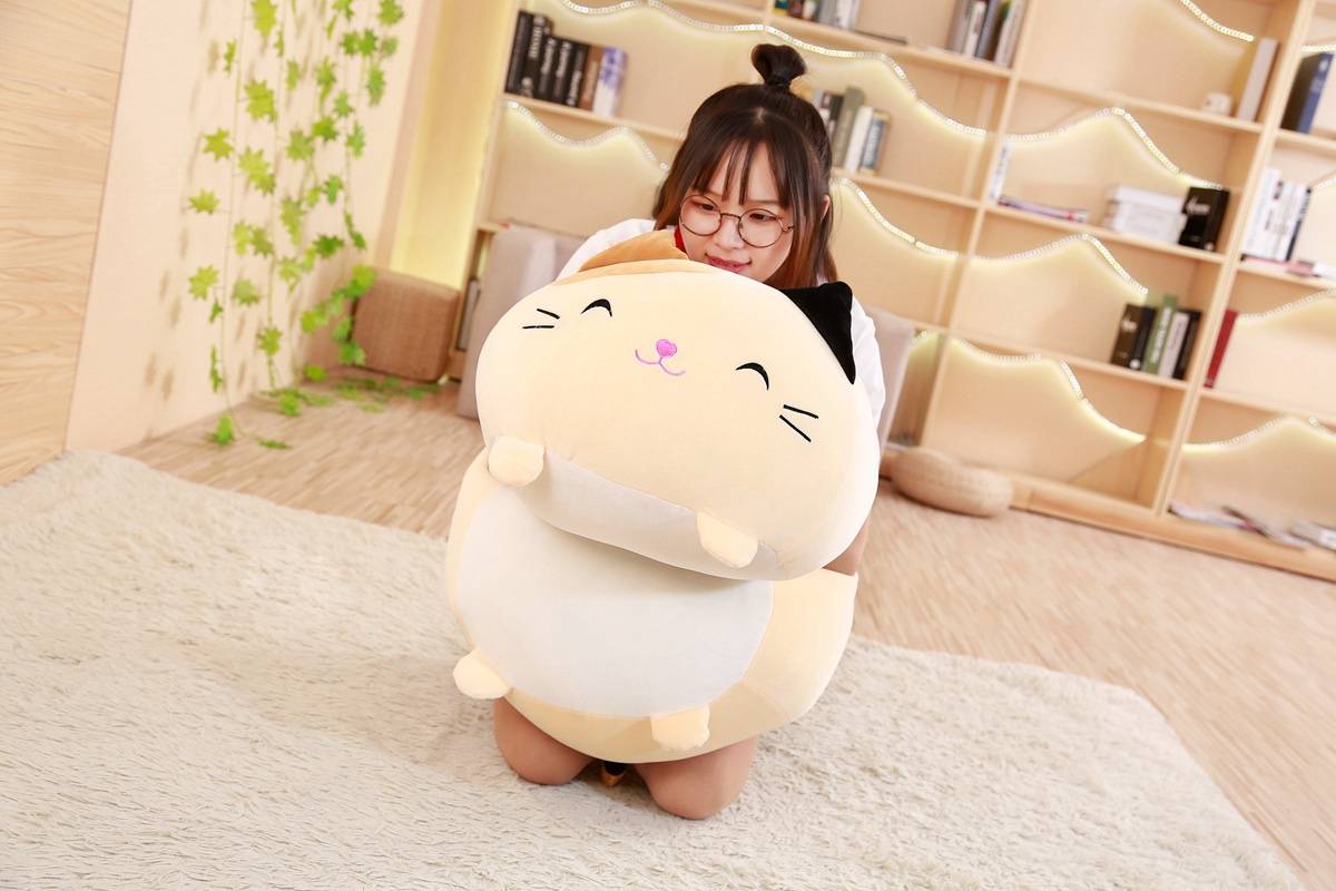 Soft Animal Cartoon Pillow Cushion Cute Fat Dog Cat Totoro Penguin Pig Frog Plush Toy Stuffed Lovely Gift