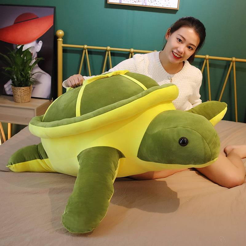 Tortoise Plush Toy Animal Dolls Stuffed Soft Animal Sea Turtle Pillow Birthday Gifts For Children