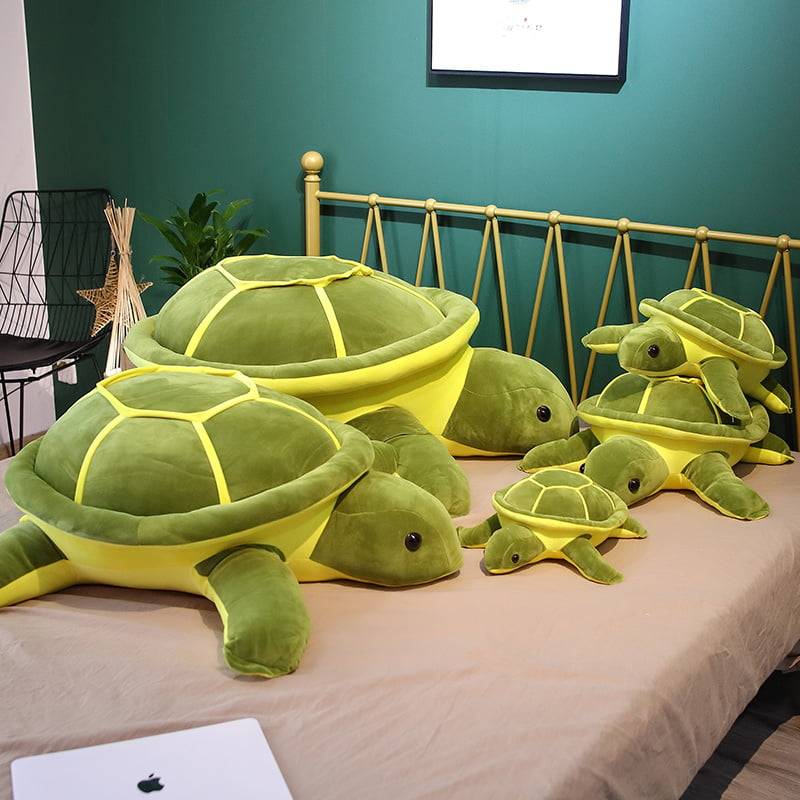 Tortoise Plush Toy Animal Dolls Stuffed Soft Animal Sea Turtle Pillow Birthday Gifts For Children