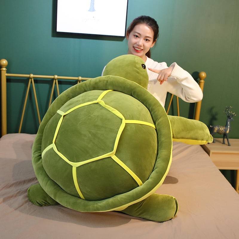 Tortoise Plush Toy Animal Dolls Stuffed Soft Animal Sea Turtle Pillow Birthday Gifts For Children