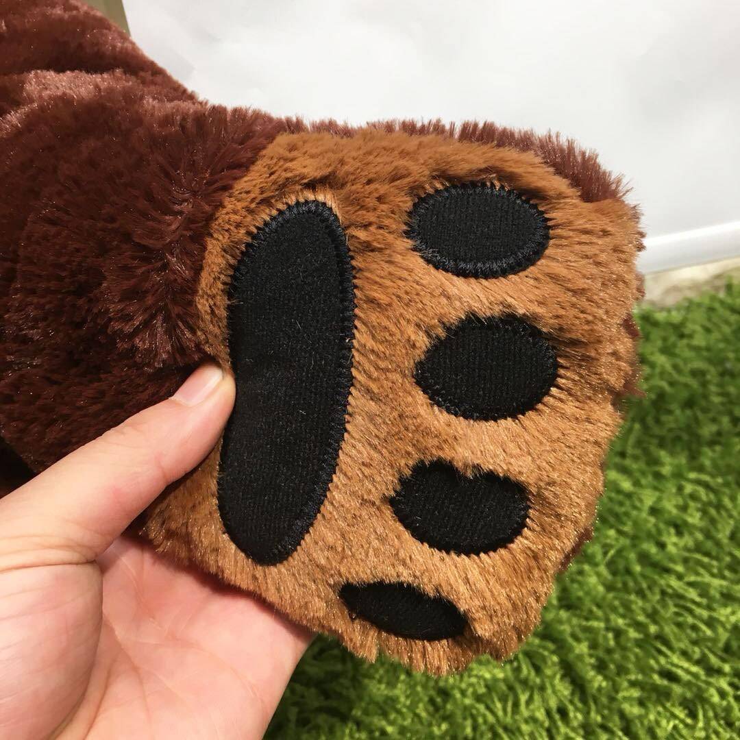 Brown Bear Giant Plush Teddy Bear Toy Stuffed Animals Soft Cushion Girl Kids Birthday Gift