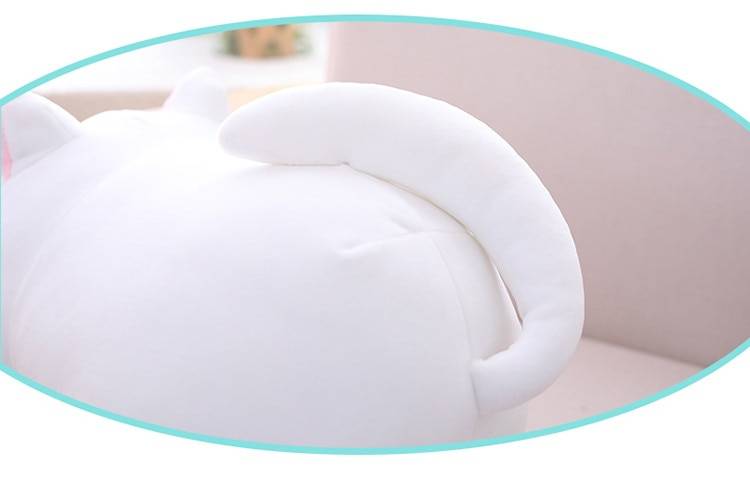 Soft Cat Plush Pillow Sofa Cushion Plush Toy Stuffed Cartoon Animal Doll Girls Lovely Gift
